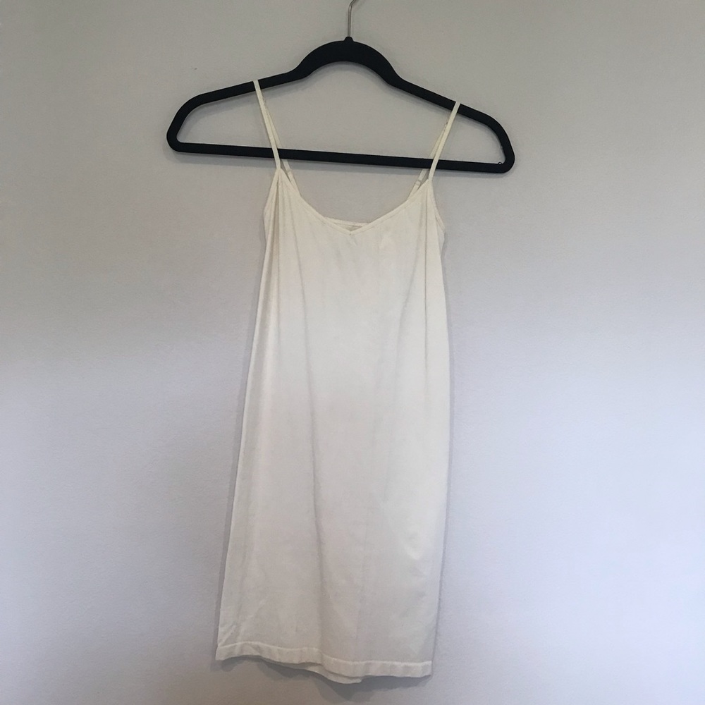Free People Intimates Ivory Body-con slip NWOT